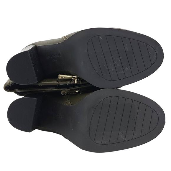 Kenneth Cole Women Knee High Dress Boot Justin Size US 5.5 Fern Green Leather - Picture 5 of 5